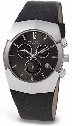 SKAGEN 581XLSLM HERREUR, BLACK LABEL